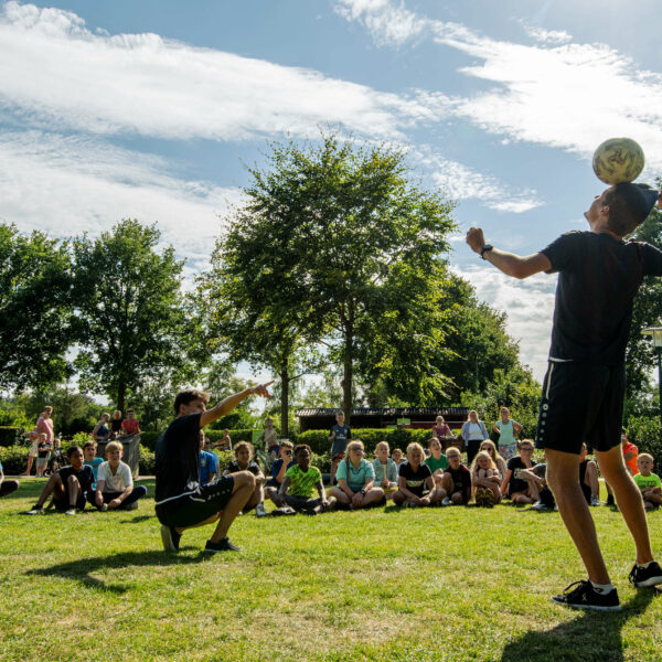 Urban sport en entertainment tijdens vakantie