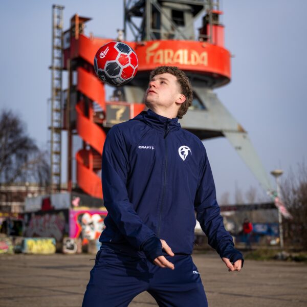 Creatieve freestyle voetbal workshop op school