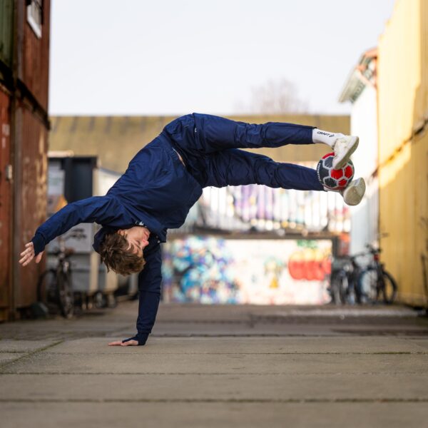 Freestyle voetbal workshop met spectaculaire show